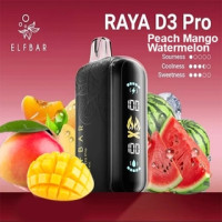 ELF BAR RAYA D3 Pro - Peach Mango Watermelon (5% nic)
