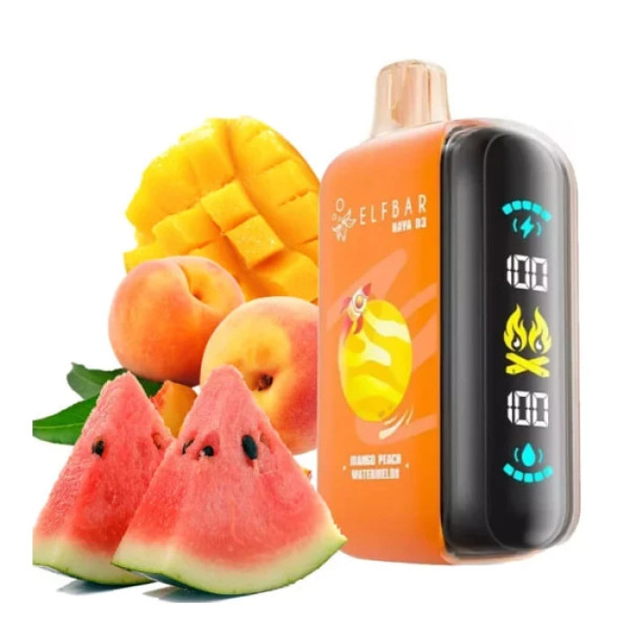  Elf Bar Mango Peach Watermelon RAYA D3 25000 