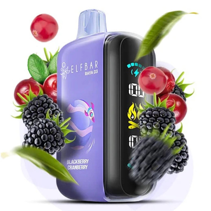 Elf Bar Blackberry Cranberry RAYA D3 25000