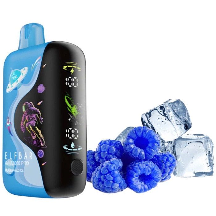 Elf Bar Blue Razz Ice GH33000 PRO