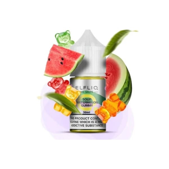 ELF LIQ SOUR WATERMELON GUMMY 30 ml 50 mg 