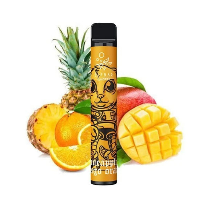 Elf Bar 2000 5% Pineapple Mango Orange